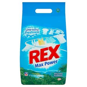 Rex prací prášok Amazonia Freshness 54 praní 3,51 kg                            